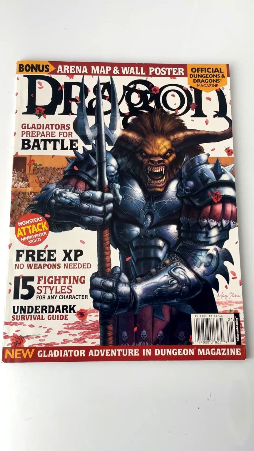 Dragon Magazine Issue 303 January 2003 Gladiators Illustrated