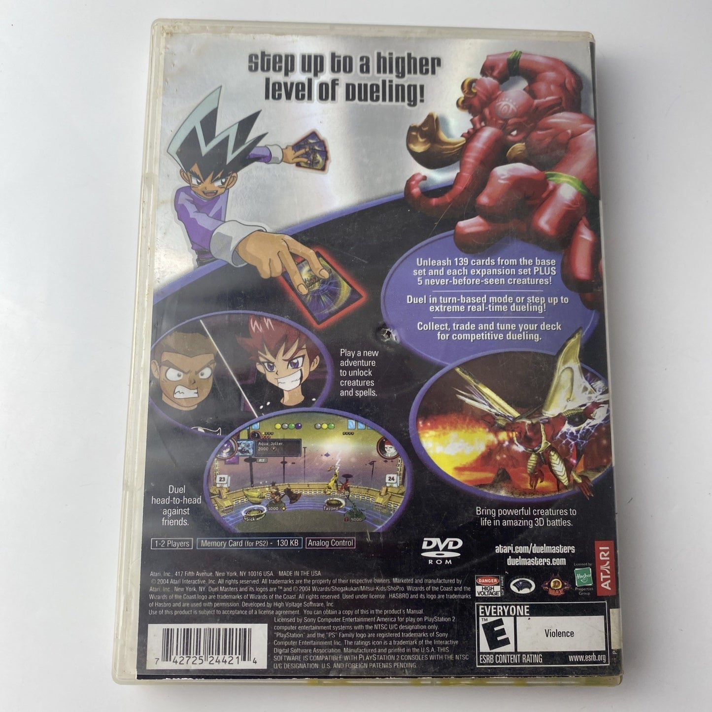 Duel Masters Limited Edition(Sony PlayStation 2, PS2) Tested* Working* w/Manual*