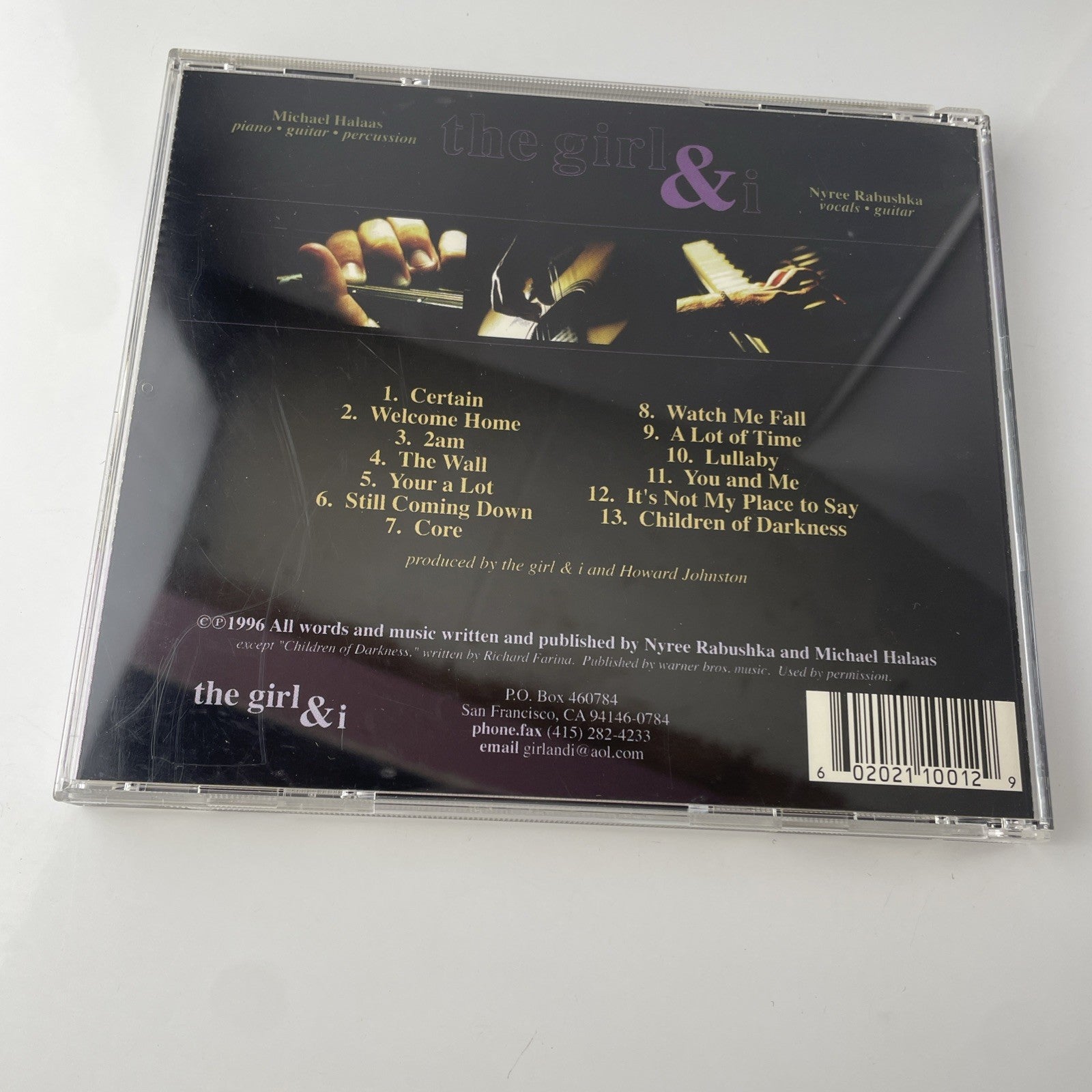 Heat Chemistry Gravity by The Girl & I (CD, 1996) Rare 90s Music Cd