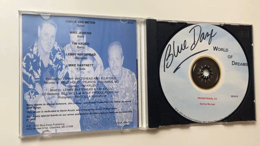 Blue Daze - World of Dreams CD 2003 Promo Bluegrass RARE COUNTRY CD LOCAL