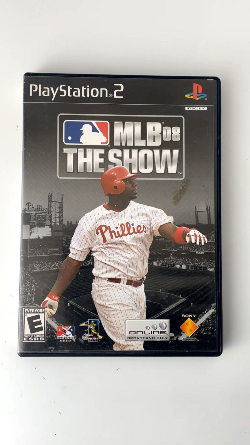 MLB 08 The Show PlayStation 2 Video Game Baseball Multiplayer CIB TESTED