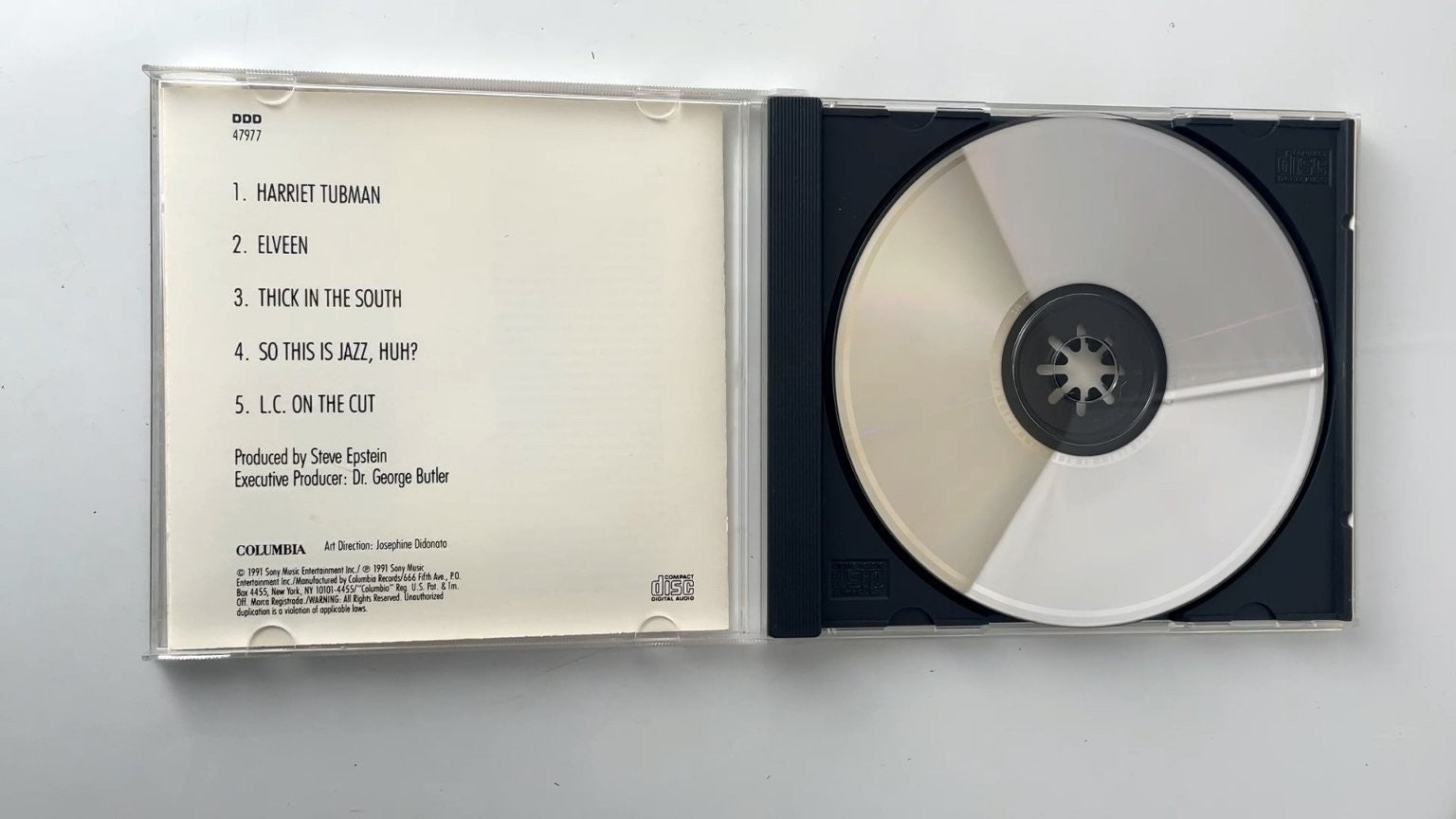 Wynton Marsalis - Thick in the South CD 1991 Jazz Columbia Vol. 1