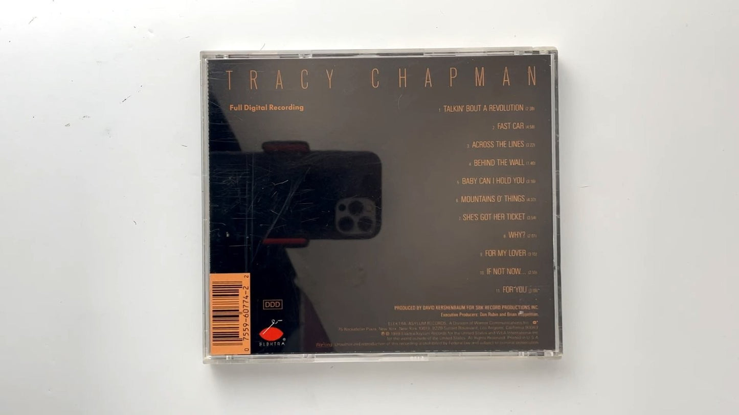 Tracy Chapman - Tracy Chapman CD 1988 Debut Folk Rock Elektra