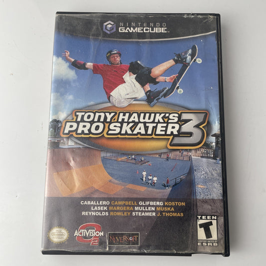 Tony Hawk's Pro Skater 3 (Nintendo GameCube, 2001) Tested Working No Manual