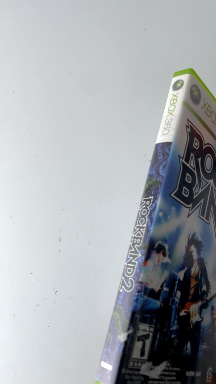 Rock Band 2 Xbox 360 Video Game Multiplayer Music Rhythm