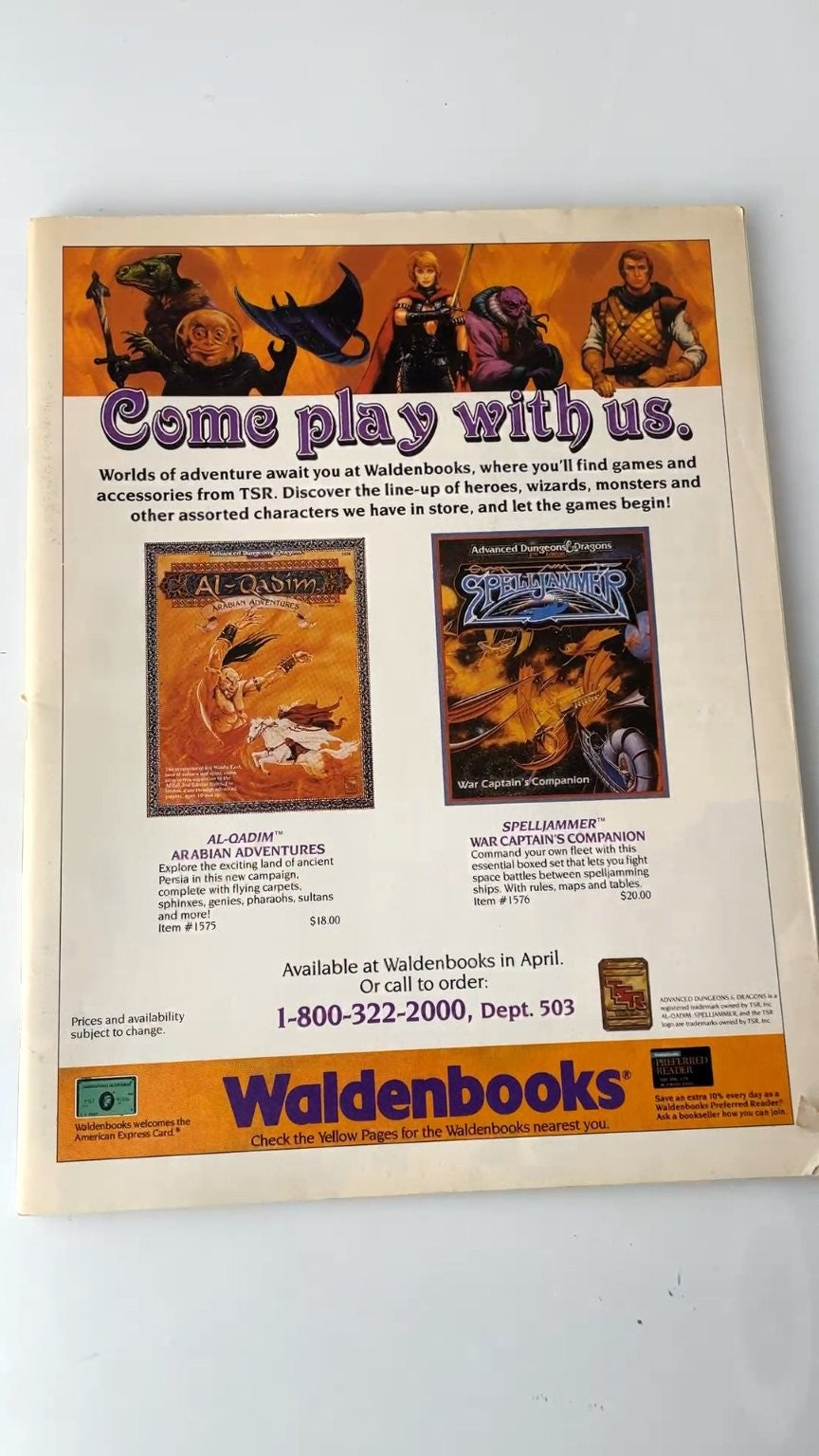 Dragon Magazine Issue 173 TSR 1991 RPG Dungeons & Dragons