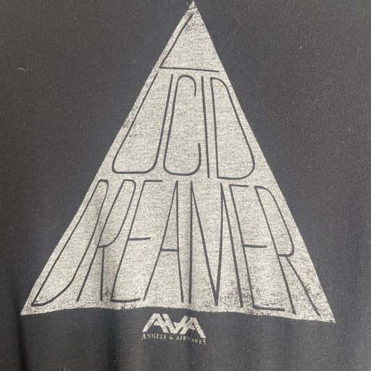 Rare Out Of Print Angels And Airwaves Lucid Dreamer Black Shirt Blink 182