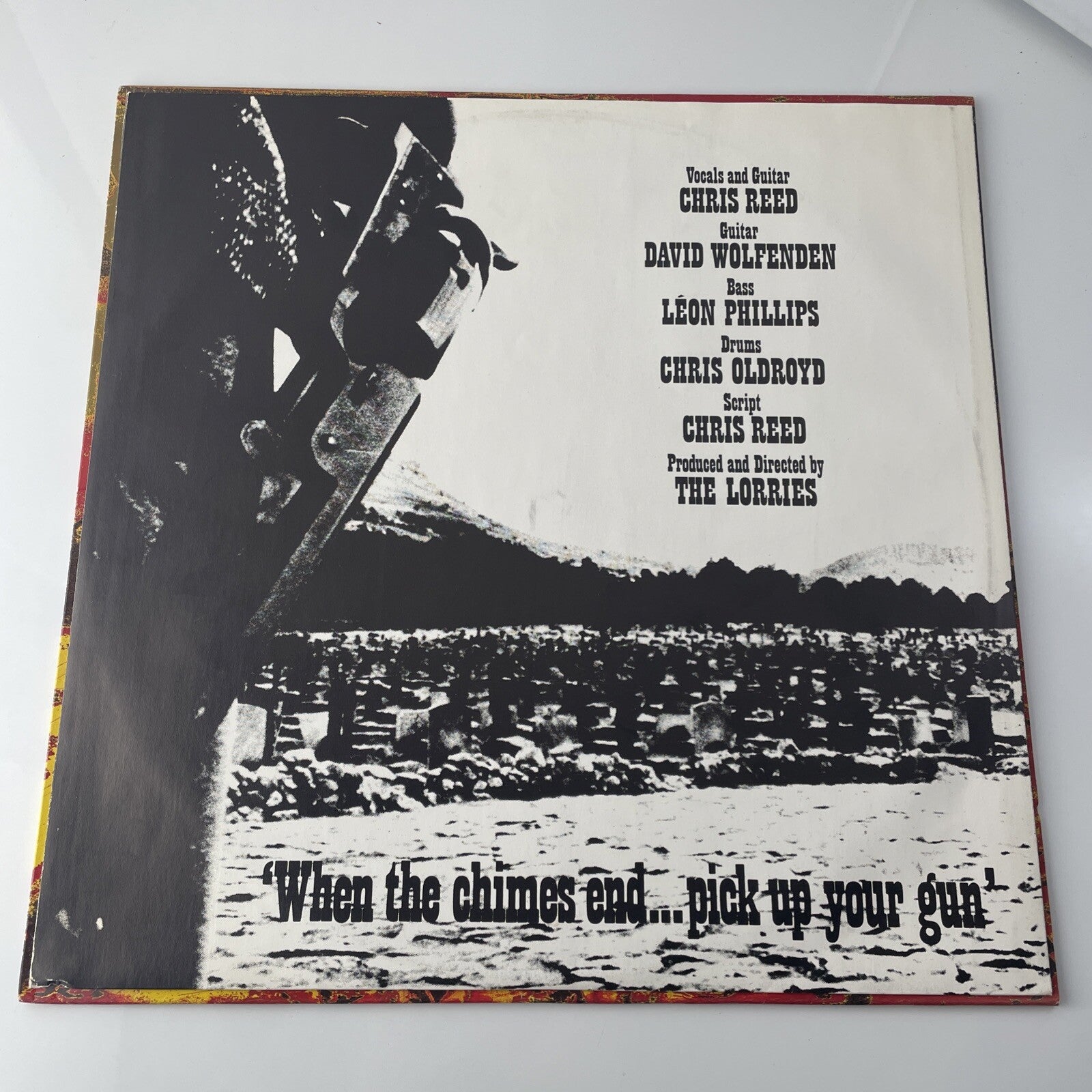  ‎RED LORRY YELLOW LORRY Paint Your Wagon 1986 RedLP 65  GOTH made in UK  NM 