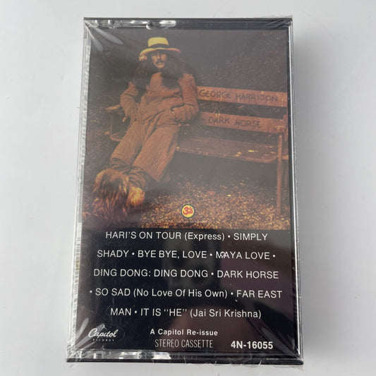 George Harrison Dark Horse Cassette 1980 Capitol Reissue