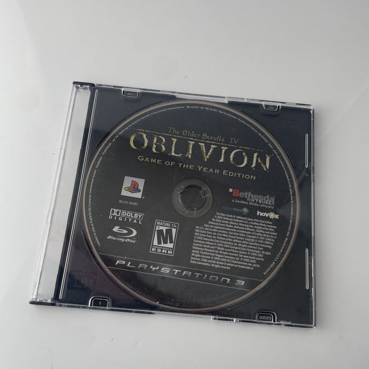 Elder Scrolls lV Oblivion - PS3 - Disc Only VG
