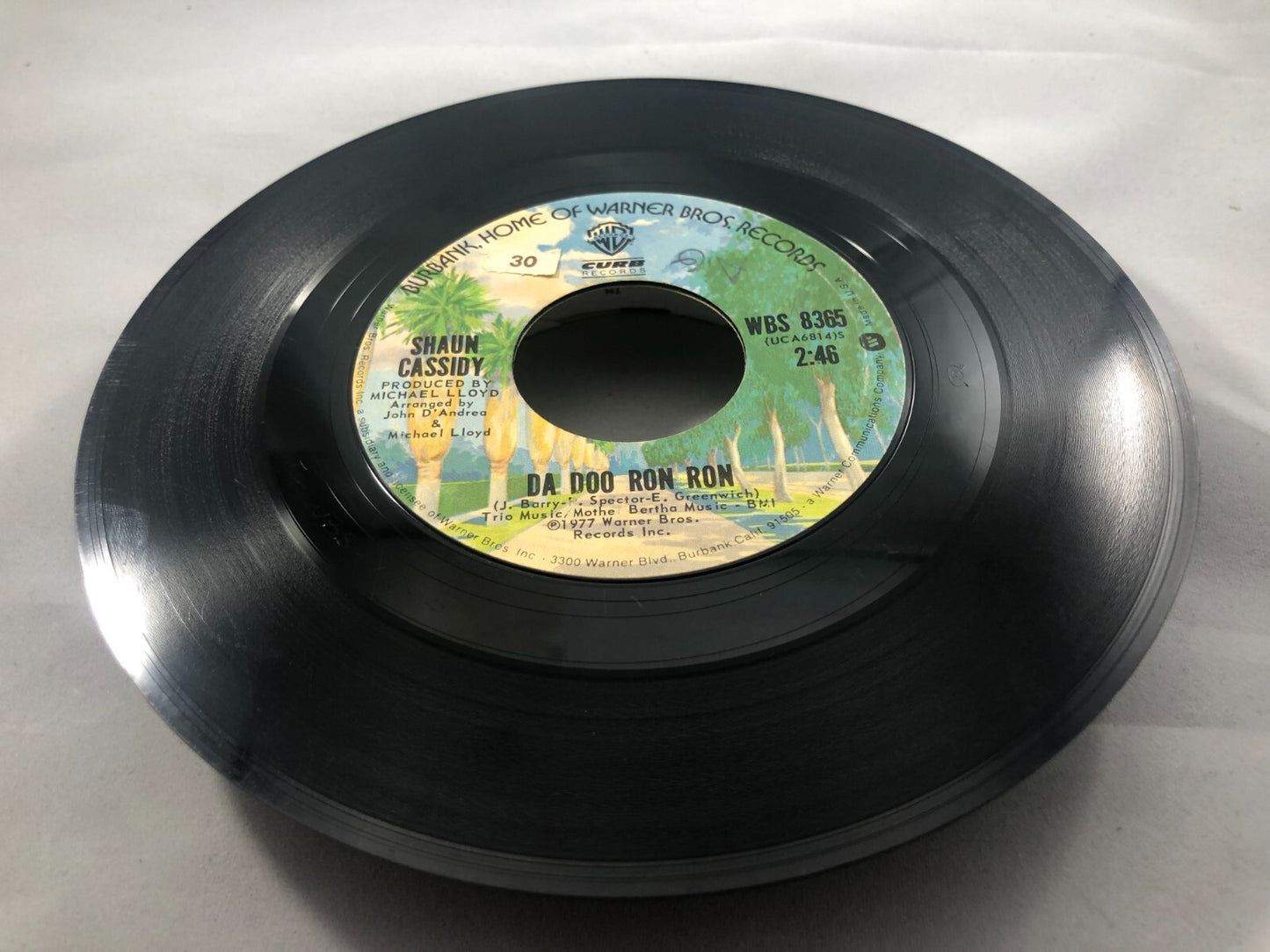 SHAUN CASSIDY 45 Da Doo Ron Ron / Holiday See pictures. VG
