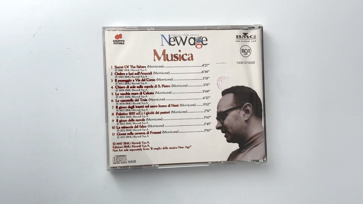 Ennio Morricone - Musica CD 1997 Italian New Age RCA BMG