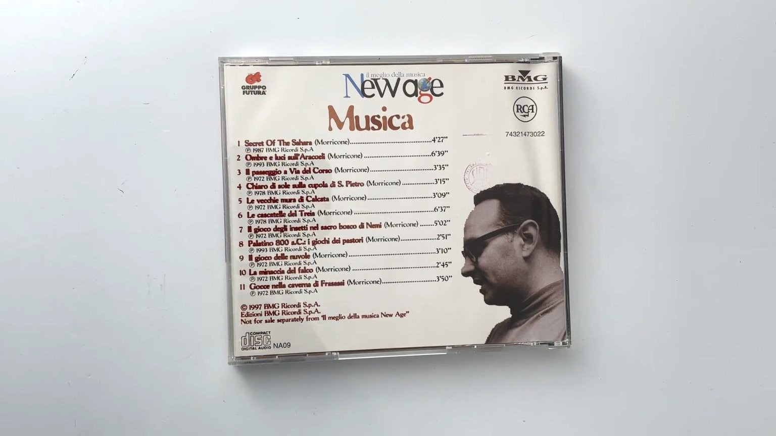 Ennio Morricone - Musica CD 1997 Italian New Age RCA BMG