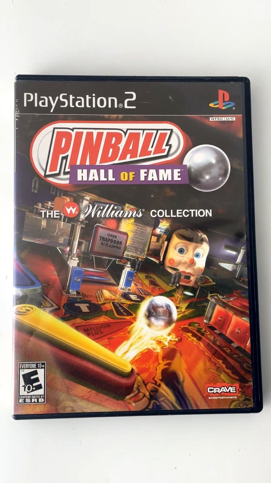 Pinball Hall of Fame The Williams Collection PlayStation 2 Video Game