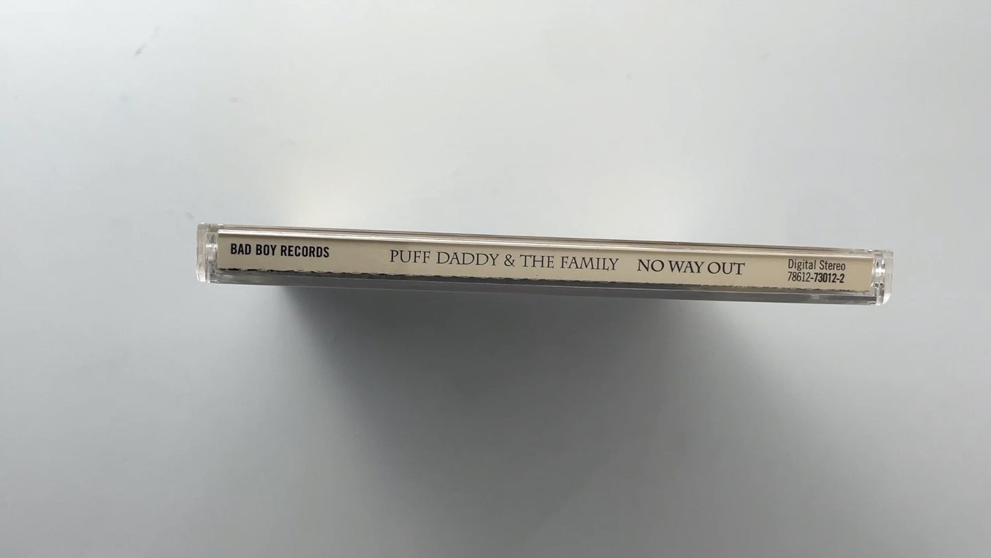 Puff Daddy & The Family - No Way Out CD 1997 Hip Hop Bad Boy Records