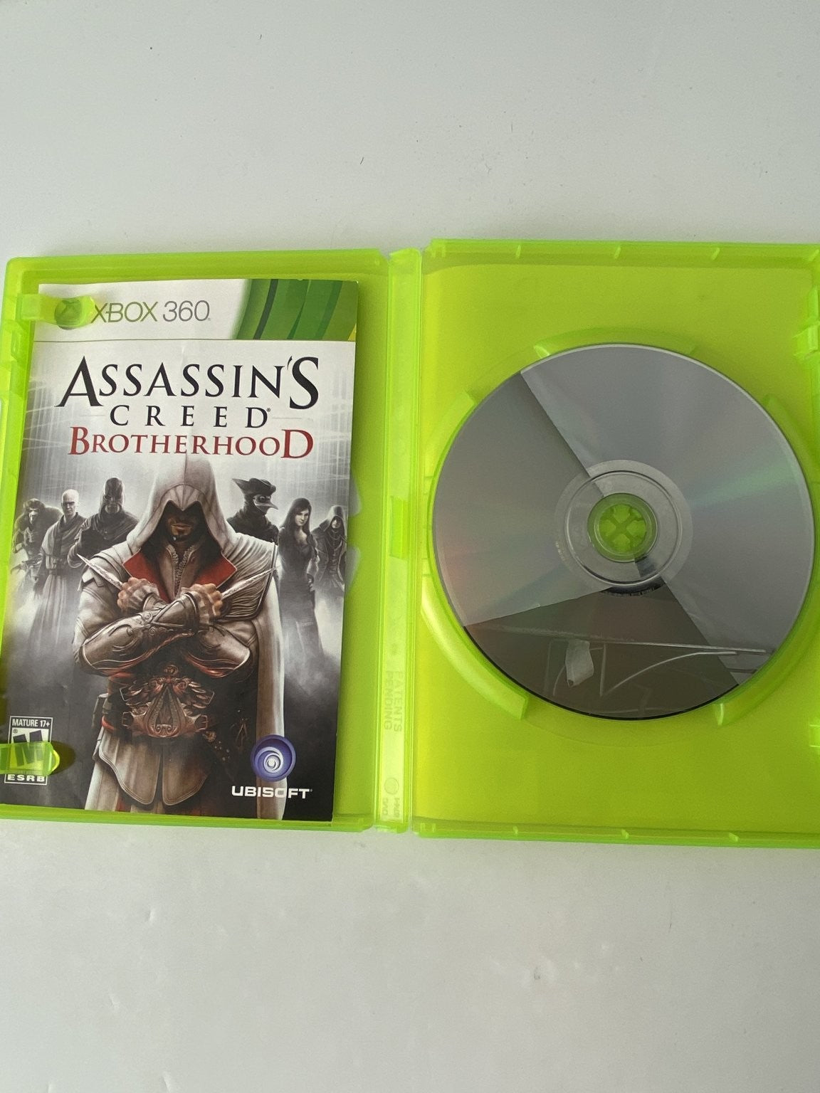Assassin's Creed Brotherhood Xbox 360 Video Game Action Adventure Multiplayer