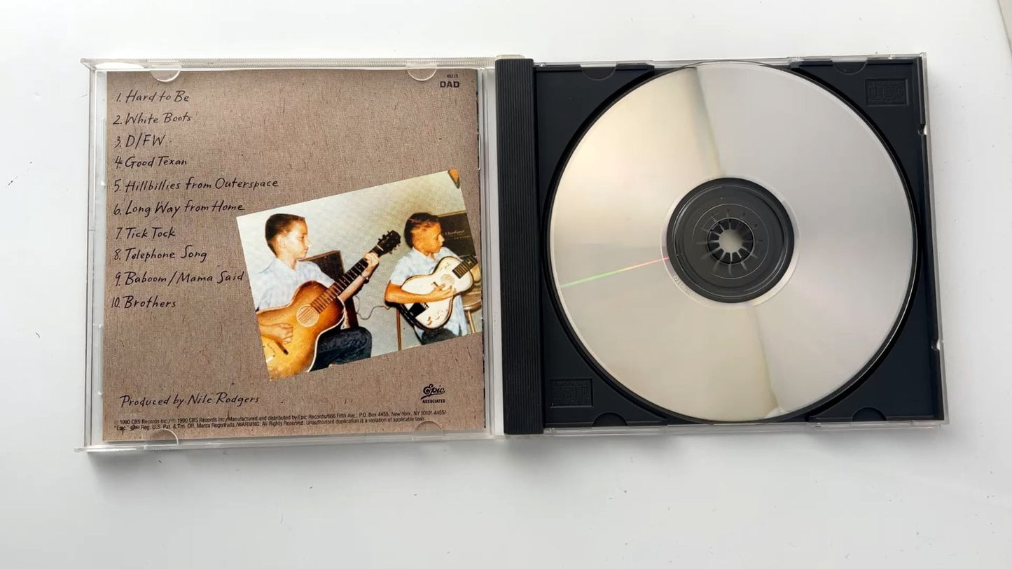 The Vaughan Brothers - Family Style CD 1990 Produced by Nile Rodgers Blues Rock