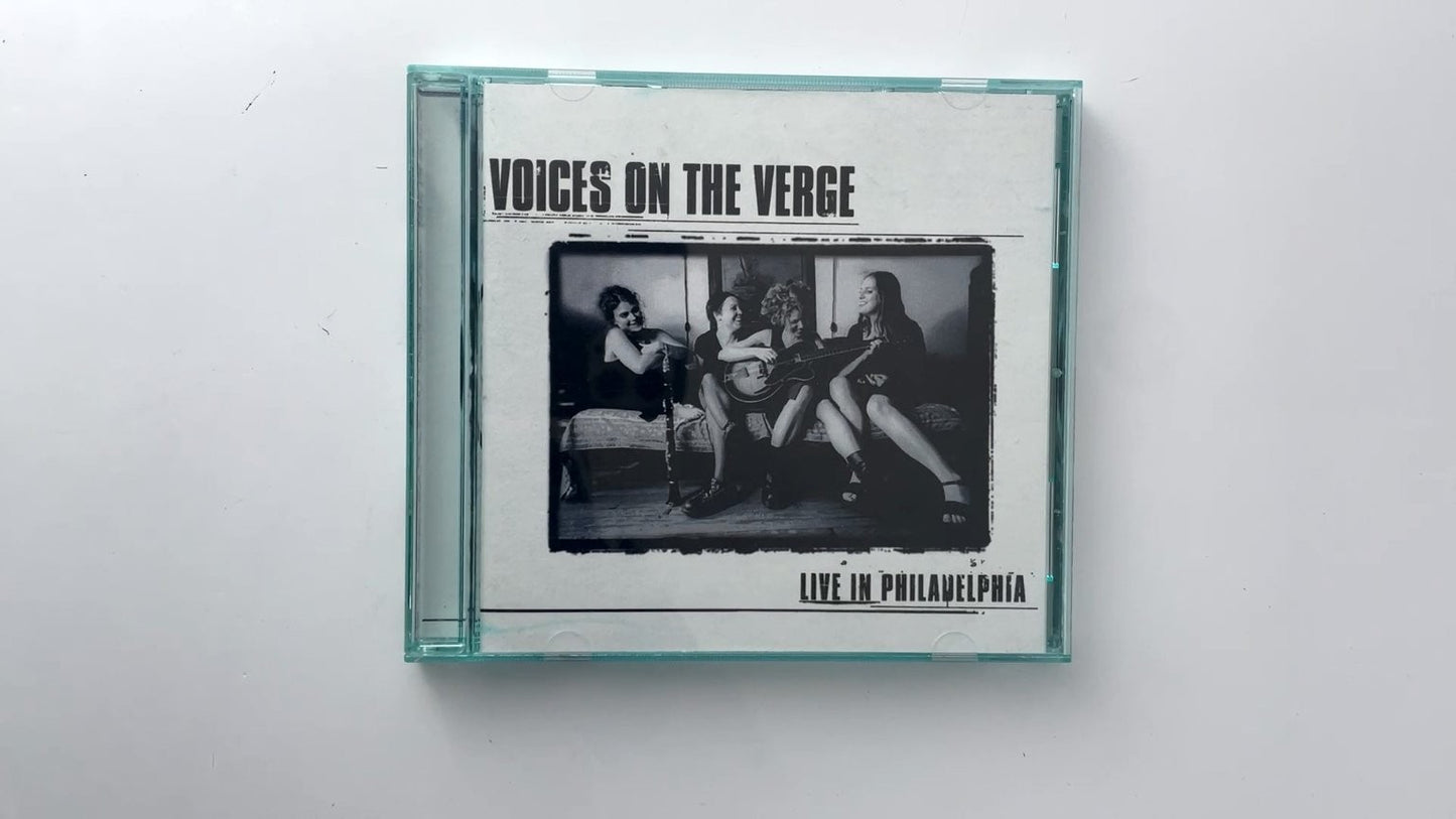 Voices On The Verge - Live In Philadelphia CD 2001 Folk Rock RykoDisc