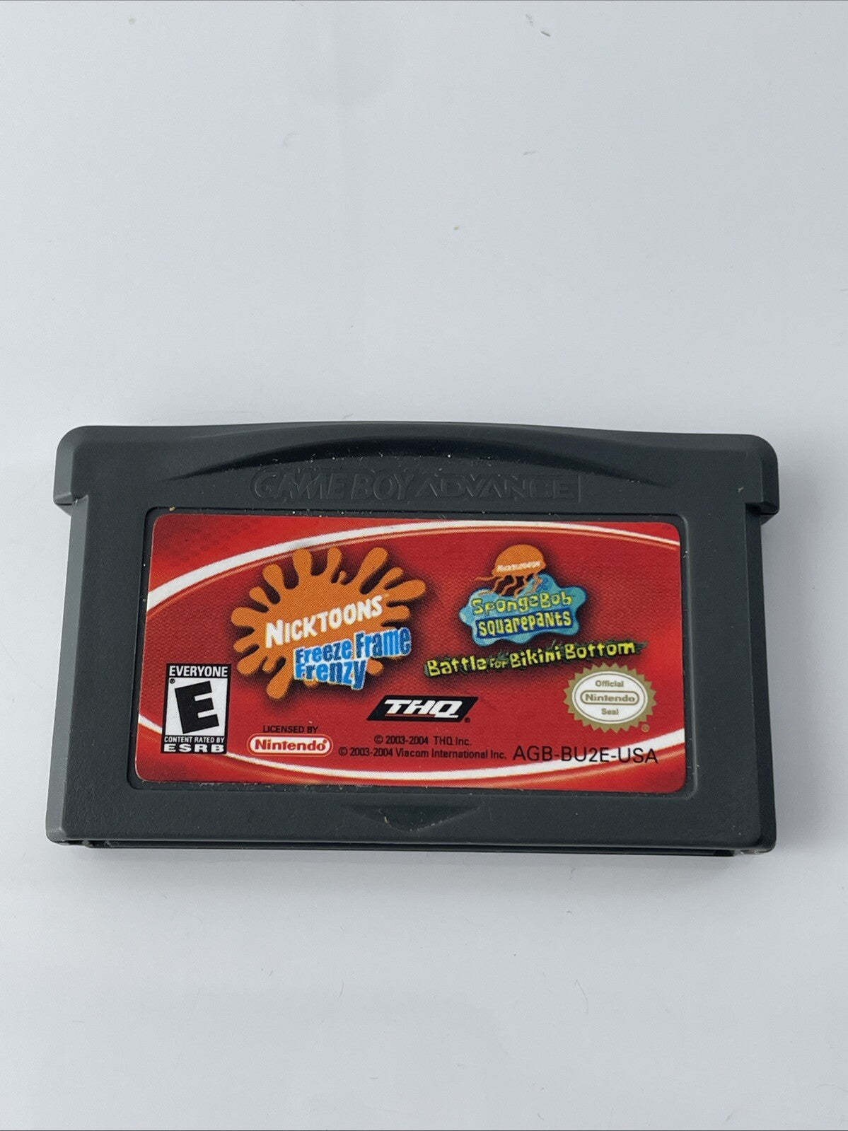 Nicktoons: Freeze Frame Frenzy and SpongeBob SquarePants: Battle Bikini (GBA)