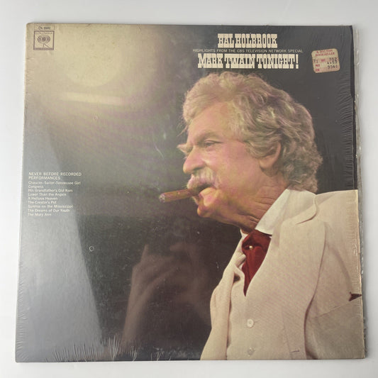 Hal Holbrook Mark Twain Tonight Higlights From The Cbs Special LP Vinyl Record