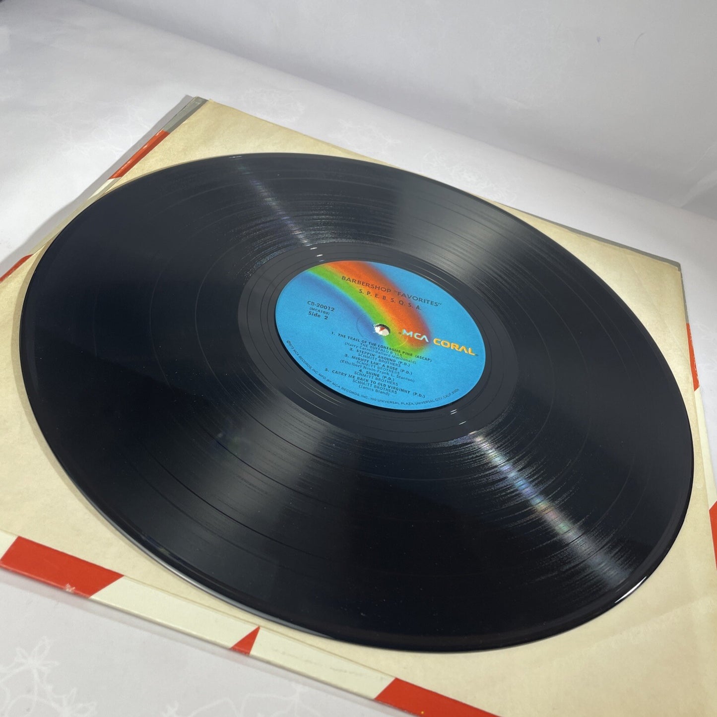 Buffalo Bills/Schmitt Brothers – Barbershop Favourites VINYL LP RECORD - VG