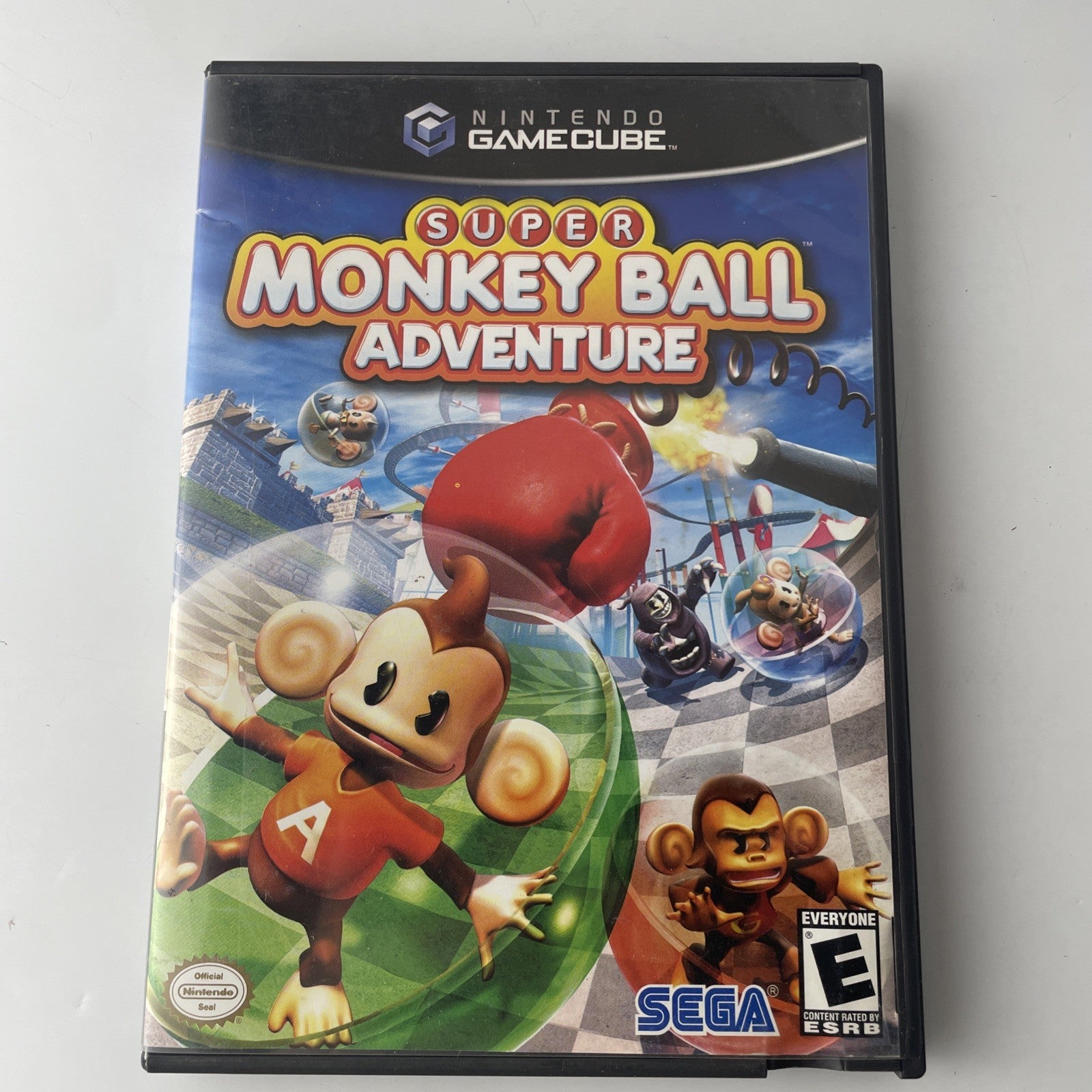 Super Monkey Ball Adventure (Nintendo GameCube, 2006) Complete CIB Tested