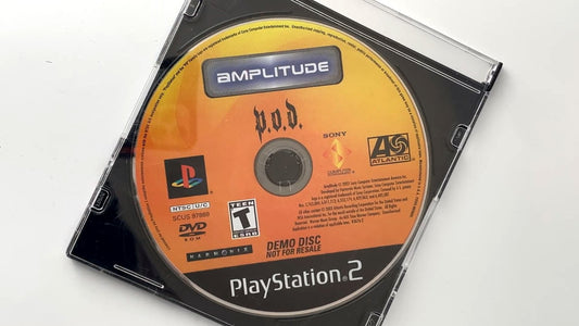 Amplitude P.O.D. Demo Disc PlayStation 2 Video Game NTSC U/C DISC ONLY MUSIC