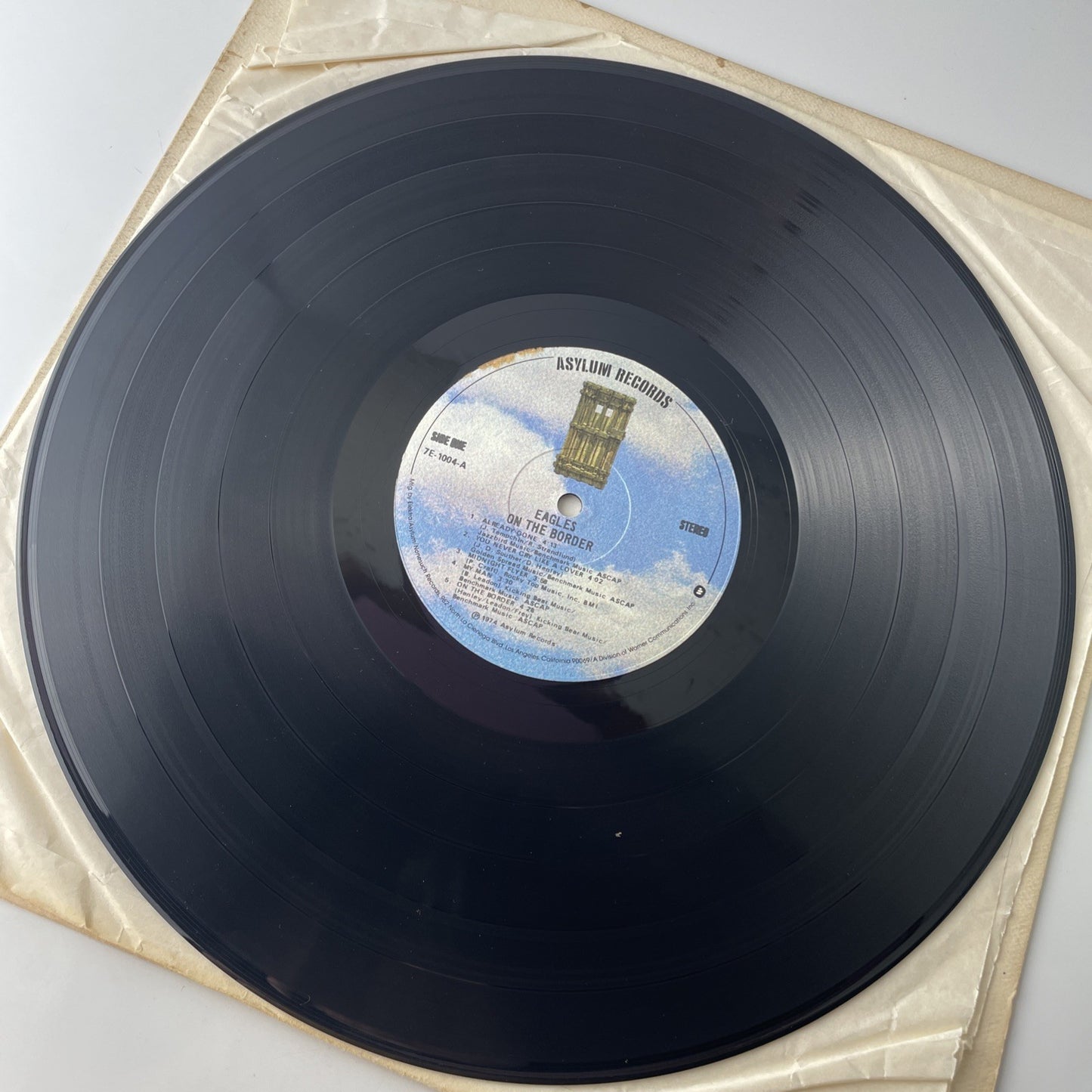 Eagles - On The Border (1974) Vinyl LP, Asylum Records, 7E1004
