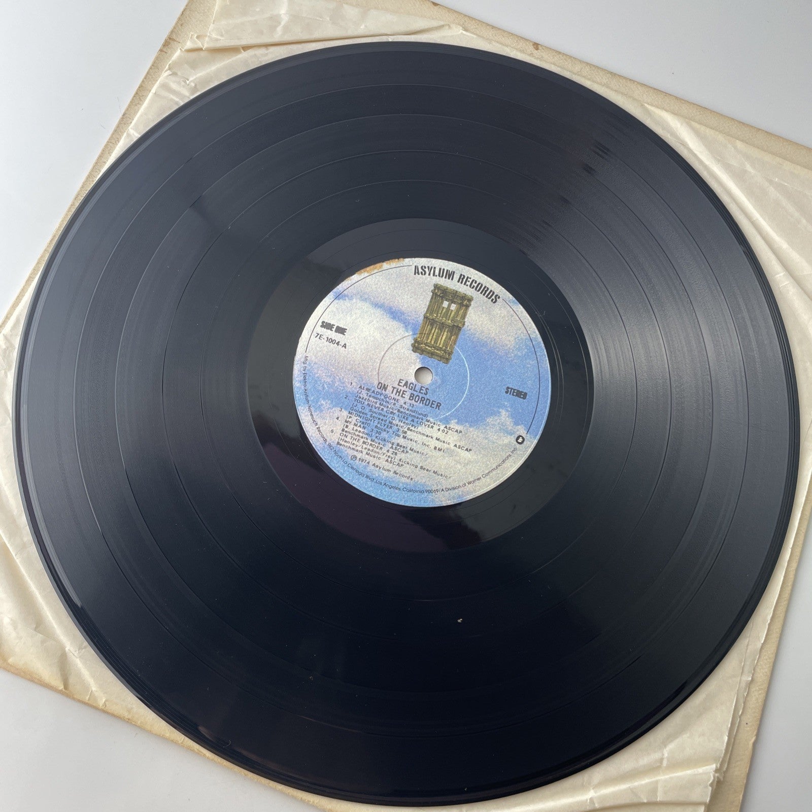 Eagles - On The Border (1974) Vinyl LP, Asylum Records, 7E1004