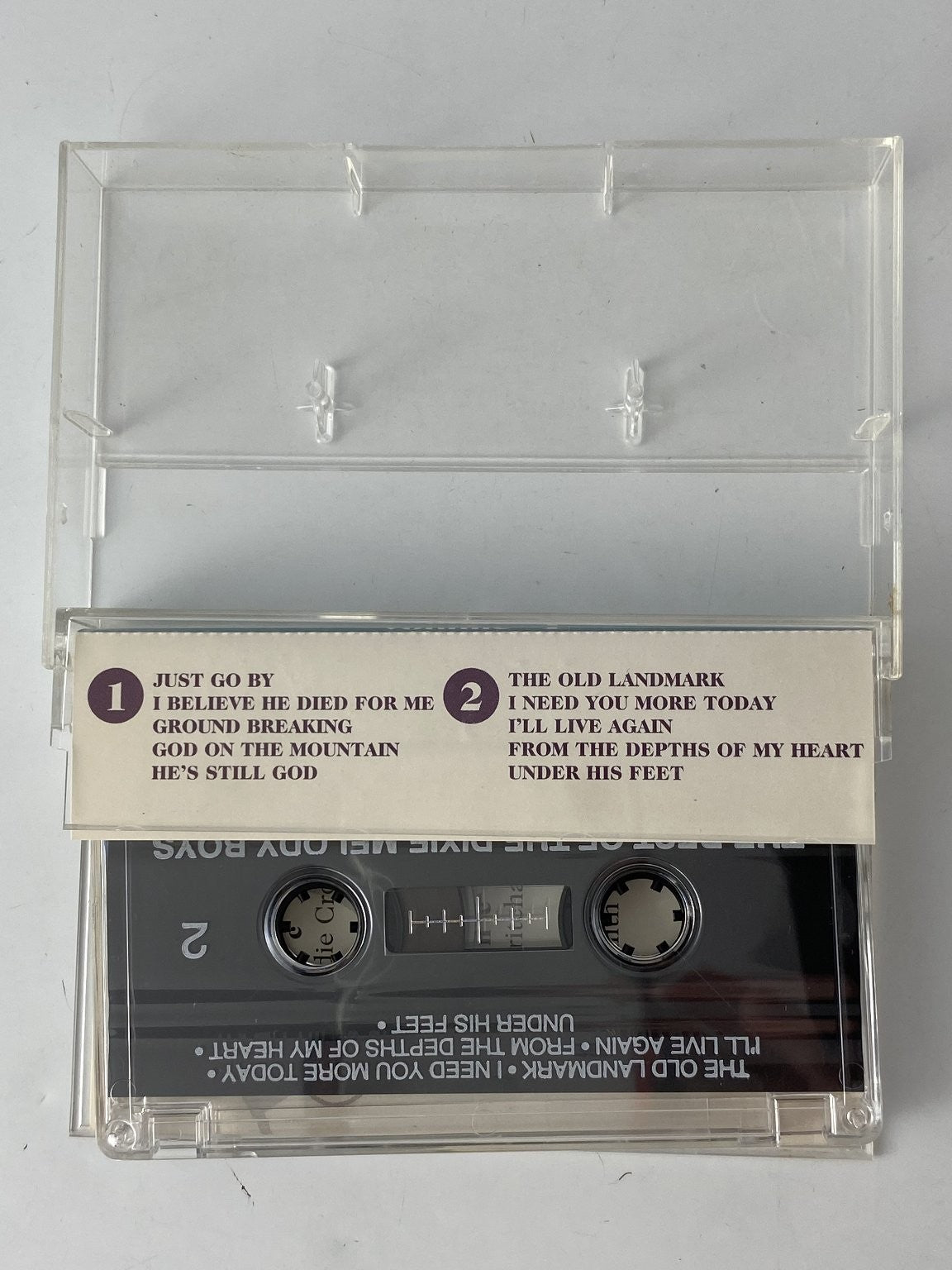 The Dixie Melody Boys The Best of Volume 1 Cassette 1999 Song Garden Records