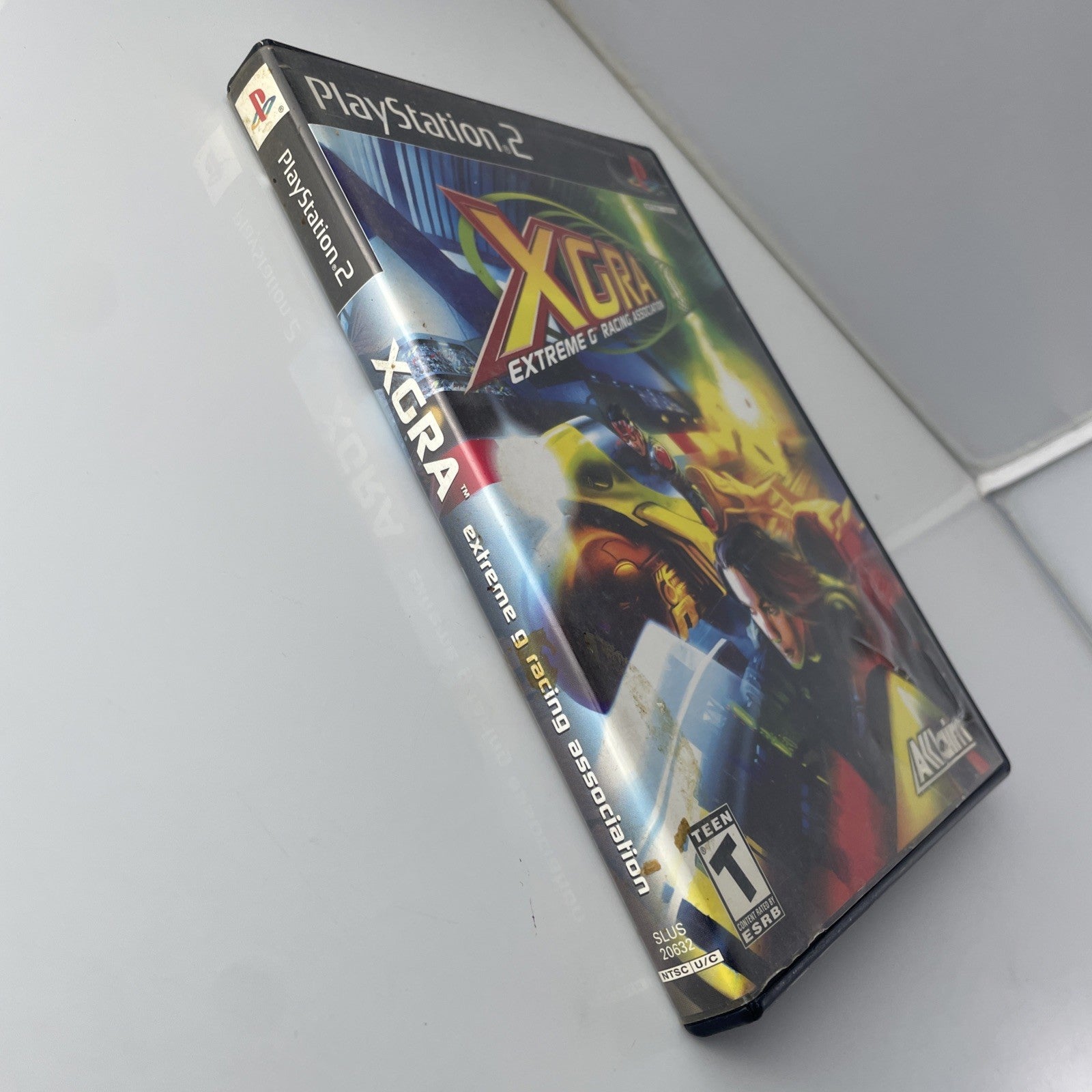 XGRA: Extreme-G Racing (Sony PlayStation 2, 2003) Acclaim Driving NO MANUAL