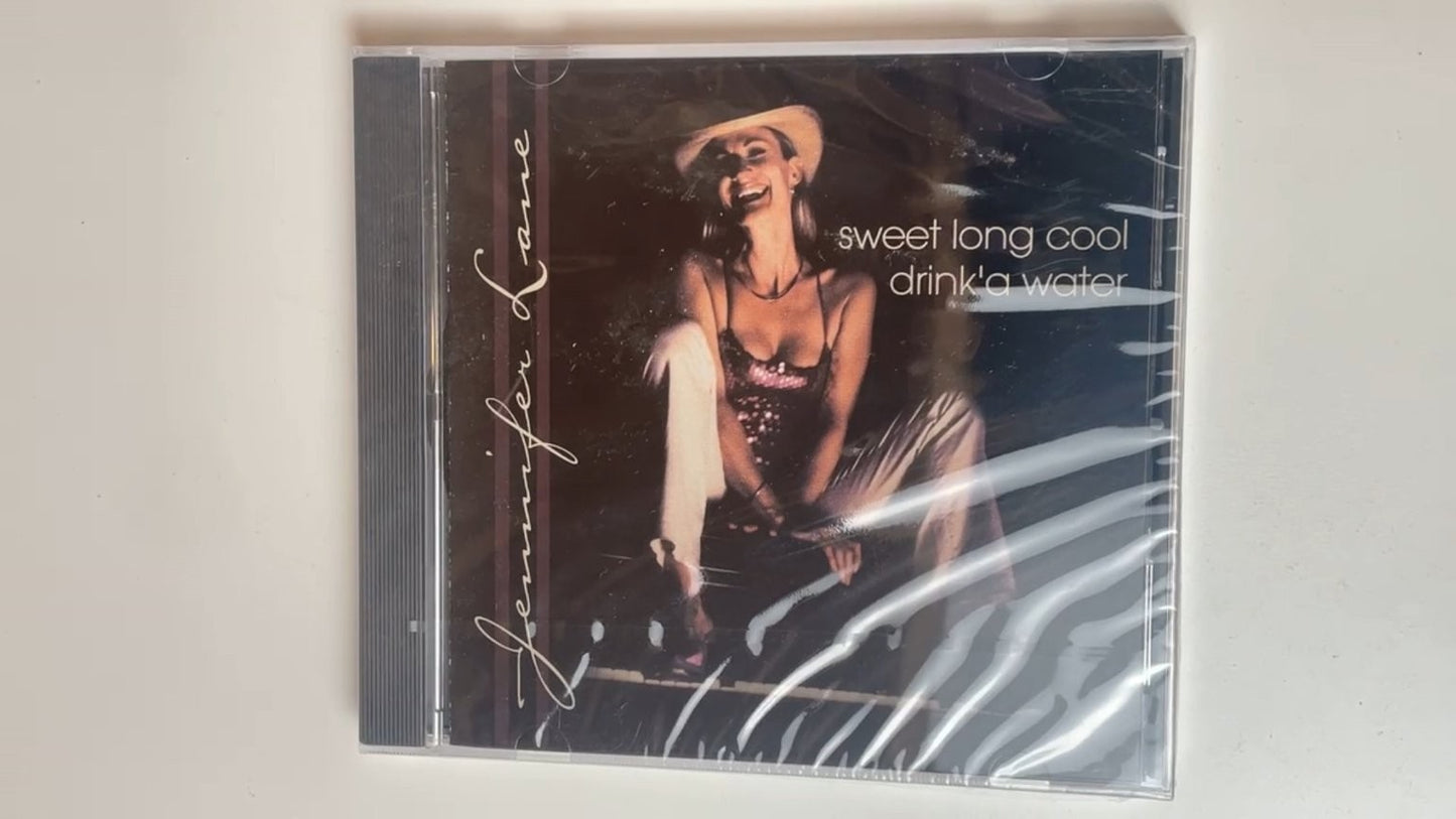 Jennifer Lane - Sweet Long Cool Drink'a Water CD 2001 Lunacy Records