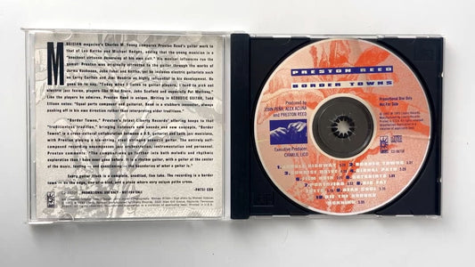 Preston Reed - Border Towns CD 1993 Promo Jazz Acoustic Liberty