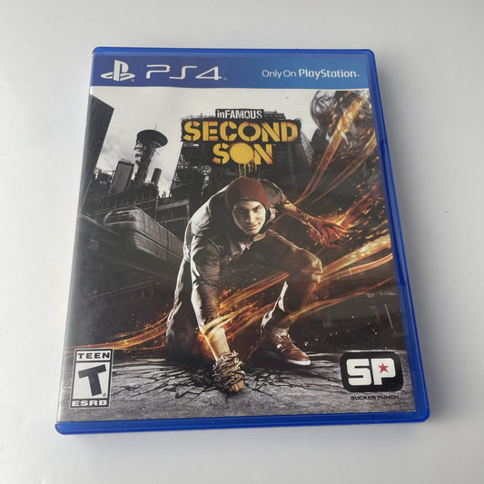 Infamous: Second Son - Sony PlayStation 4 Tested Very Good Condition