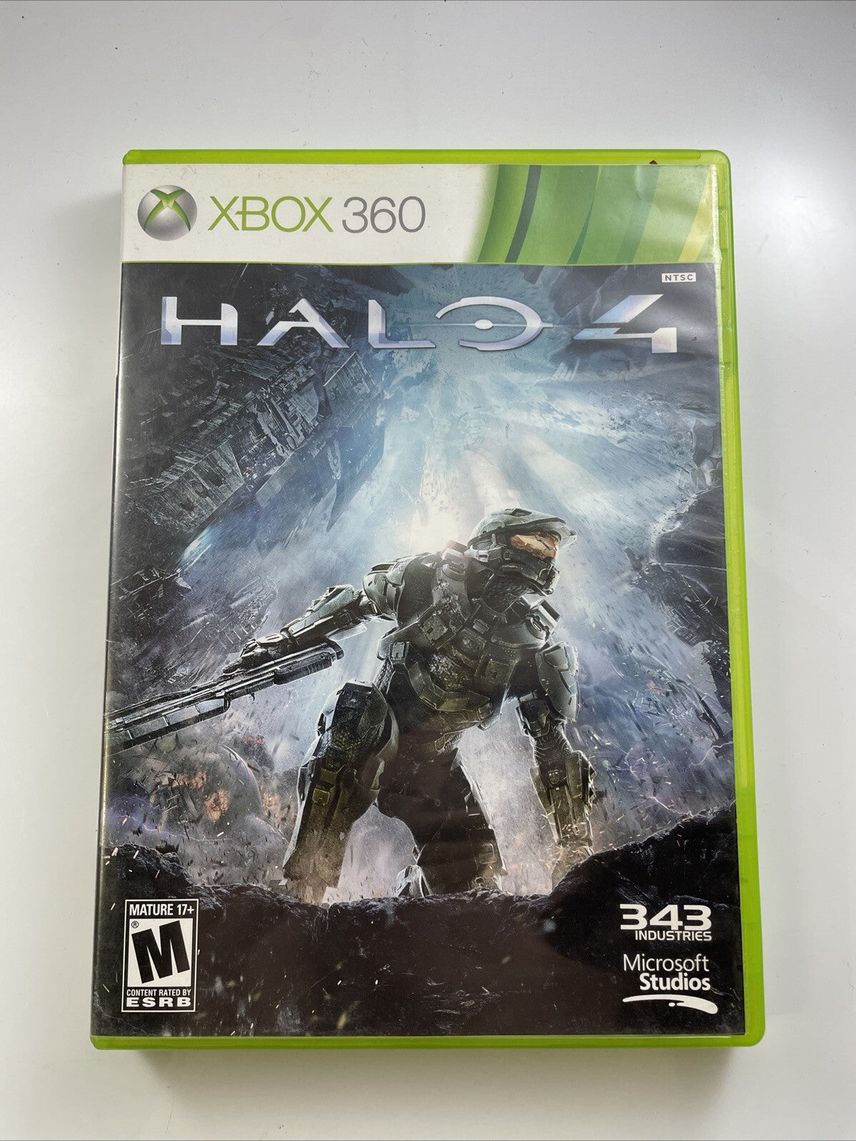 Halo 4 (Microsoft Xbox 360, 2012) Good Condition Disc