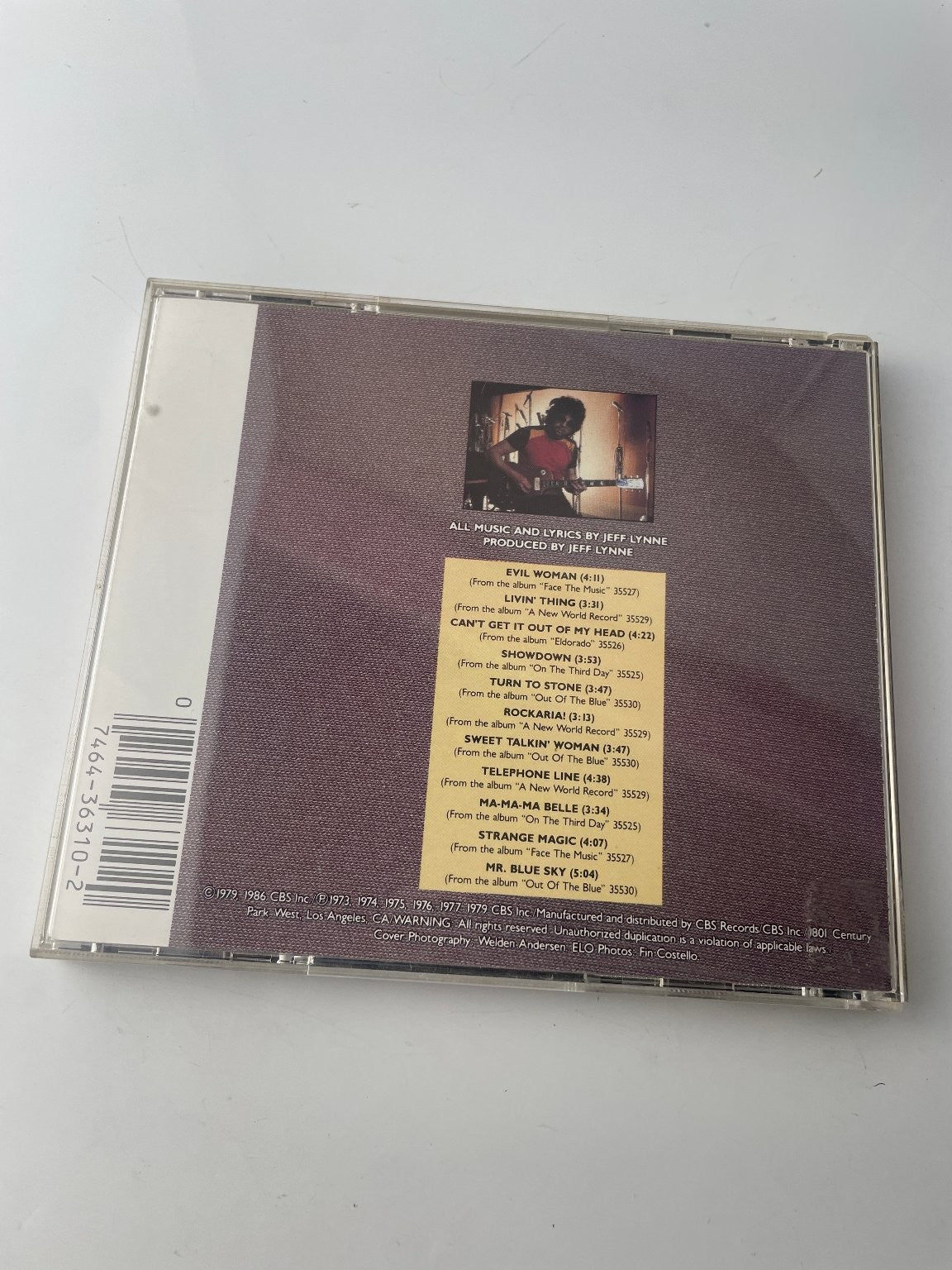 Electric Light Orchestra - ELO's Greatest Hits CD 1986 Rock Jet Records