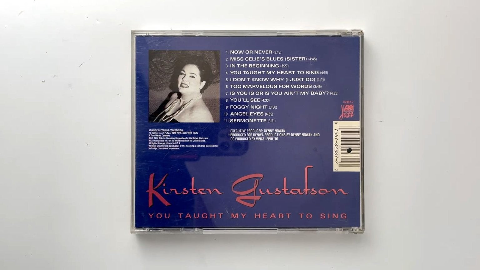 Kirsten Gustafson - You Taught My Heart to Sing CD 1992 Jazz Atlantic