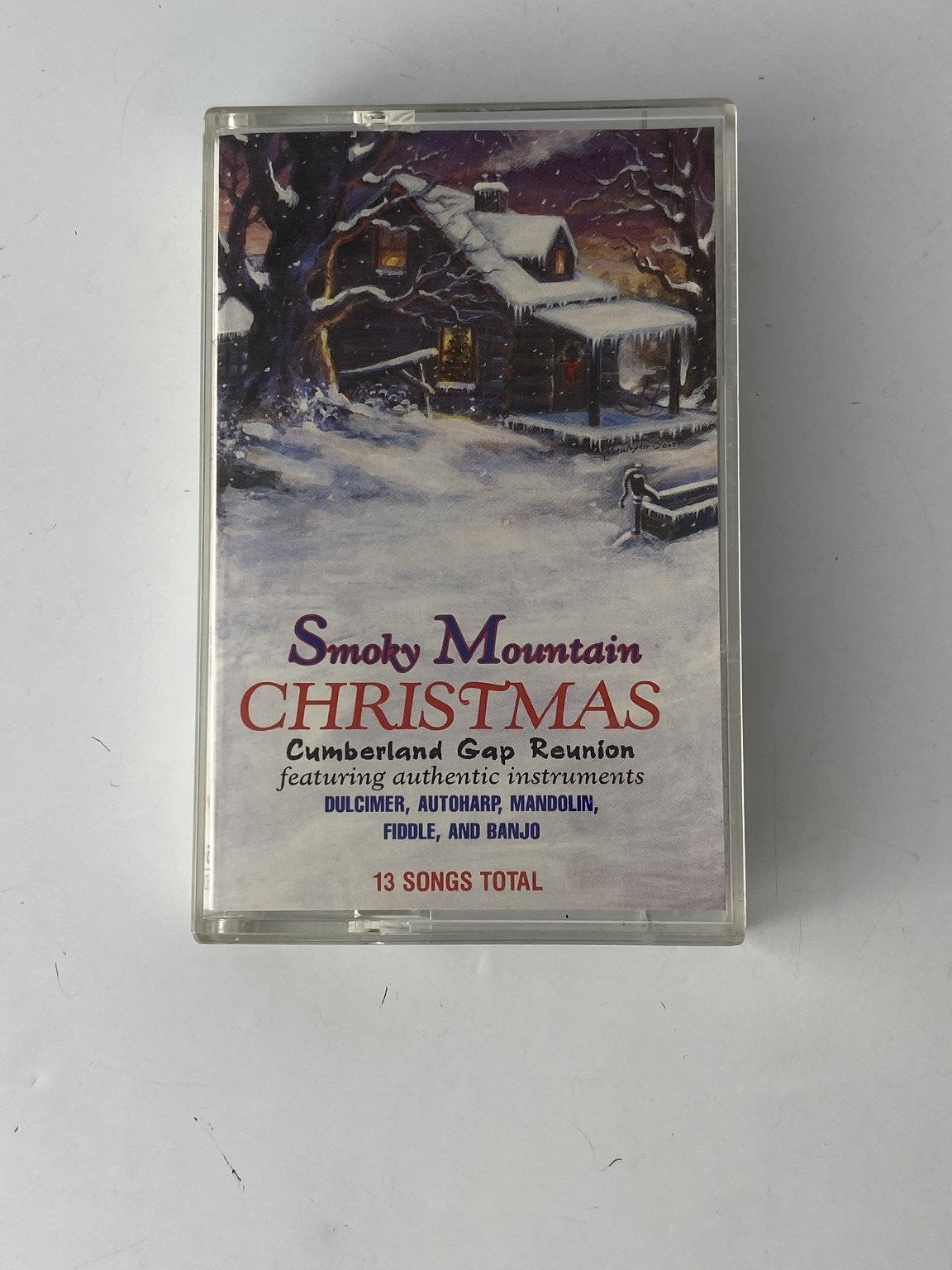 Cumberland Gap Reunion Smoky Mountain CHRISTMAS Cassette 1992 REGENCY MUSIC