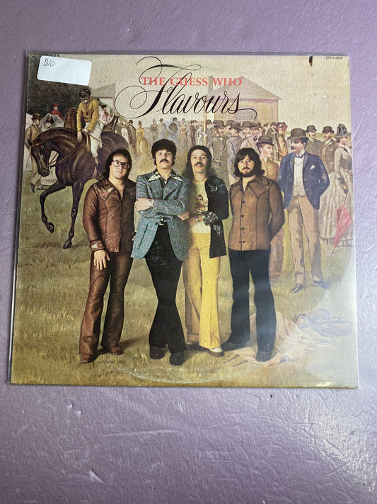 Vintage The Guess Who Flavours Vinyl LP 1975 RCA Victor 12in Classic Rock Album