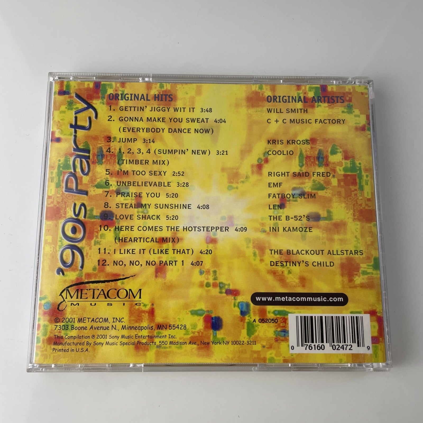 Rare 90s Party Mix Tape Playlist Will Smith Destiny’s Child Fatboy Slim Coolio
