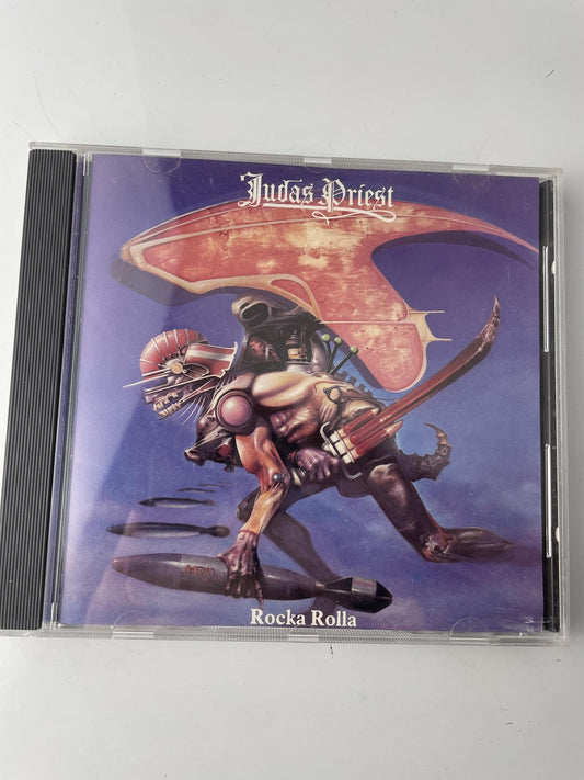 Vintage Judas Priest Rocka Rolla CD Album 1987 RCA Digitally Remastered 5041-2-R