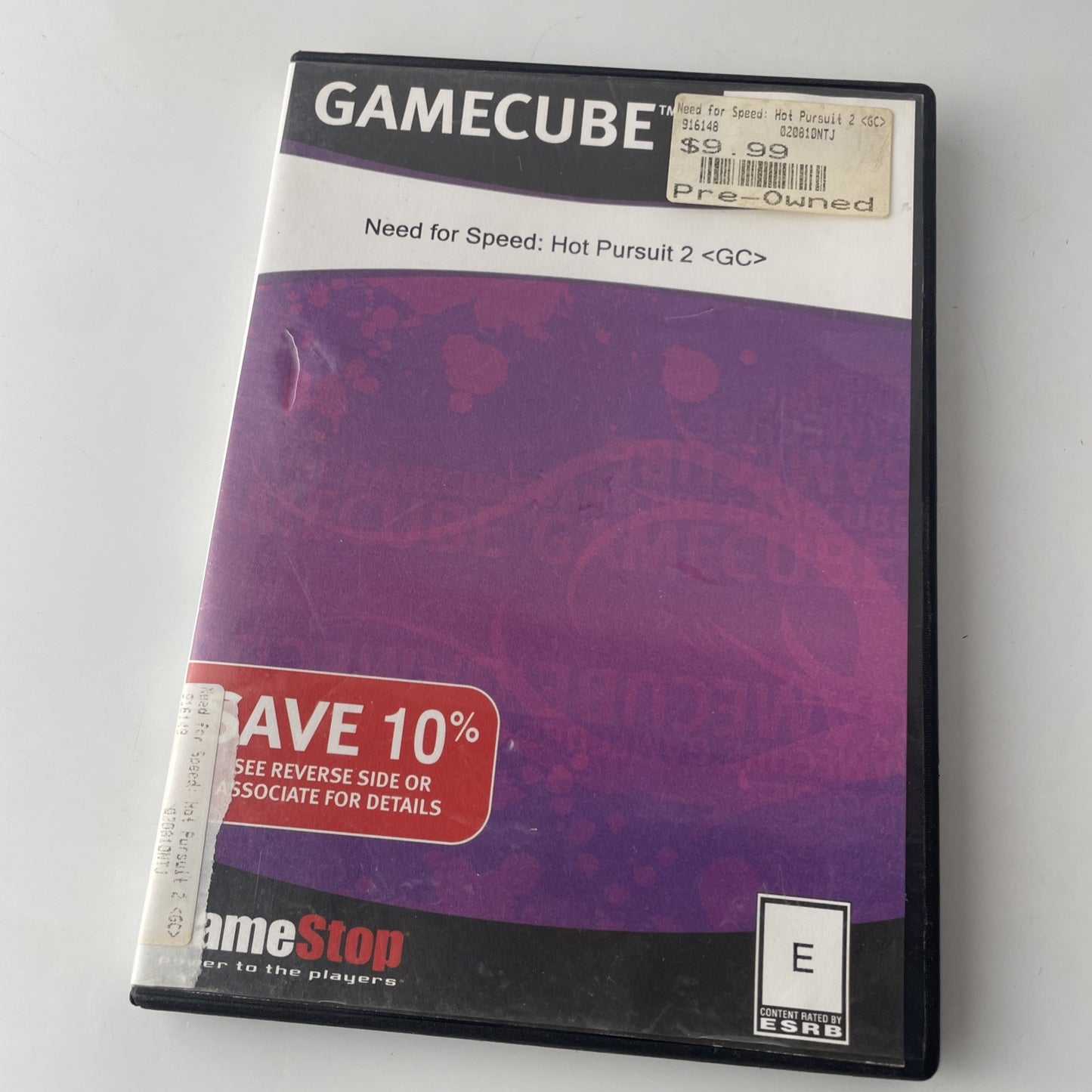 Need for Speed: Hot Pursuit 2 Nintendo GameCube, 2002 DISC ONLY