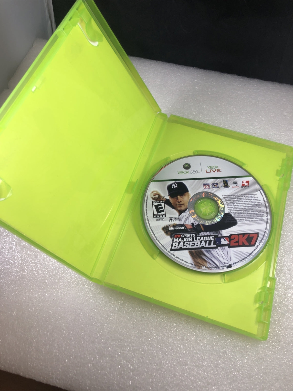 Major League Baseball 2K7  Very Good Disc And Case, No Manual 2k Sports 2007