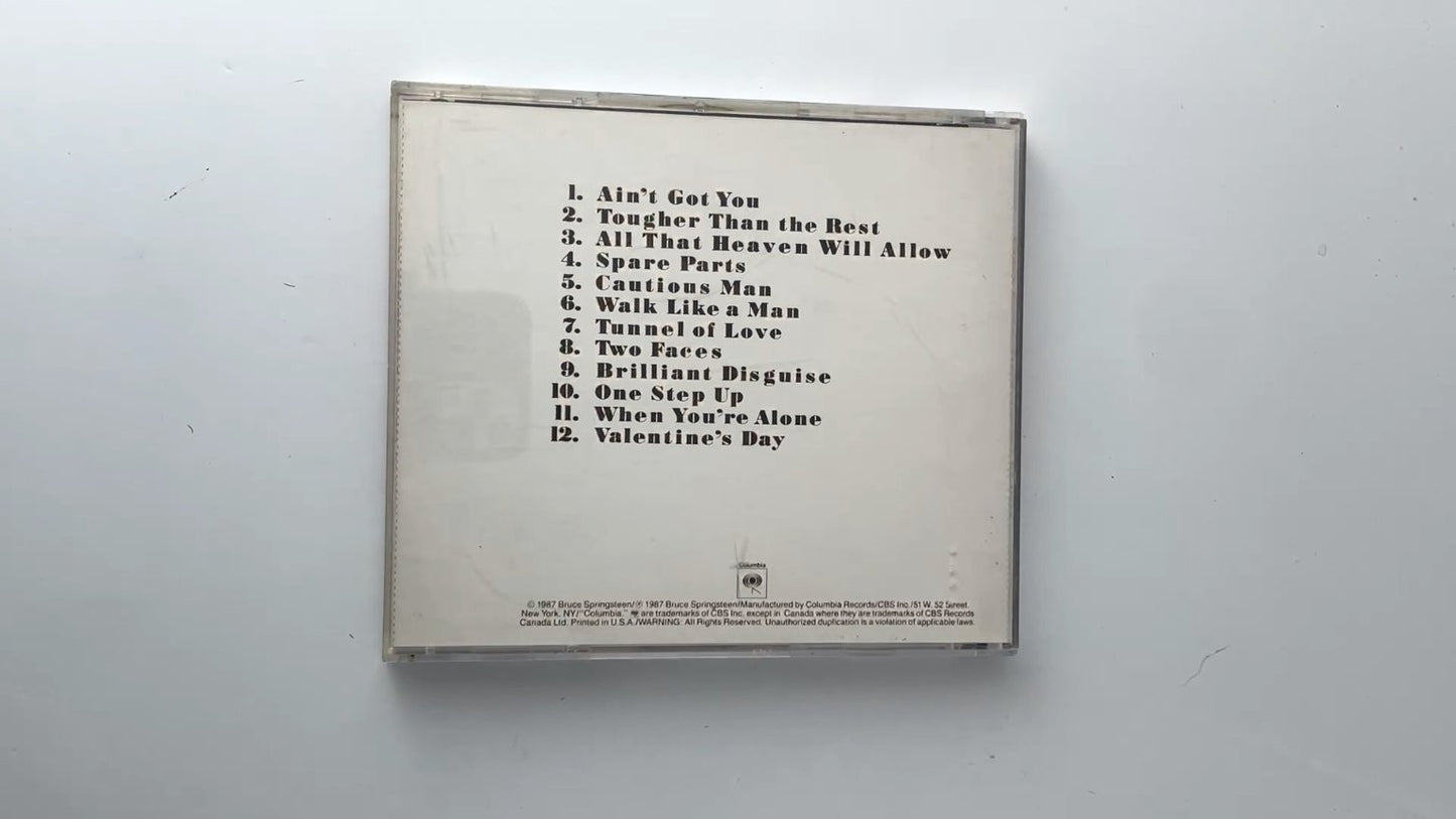 Bruce Springsteen - Tunnel of Love CD 1987 Columbia Rock Pop