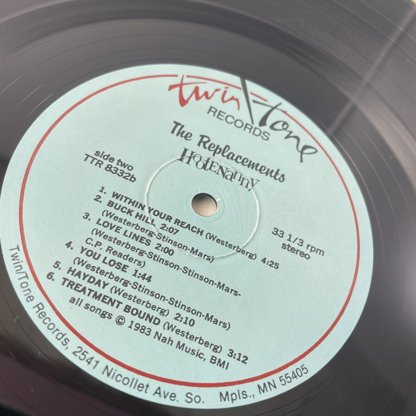 The Replacements - Hootenanny - Original 1983, Vinyl, LP - Twin Tone, VG