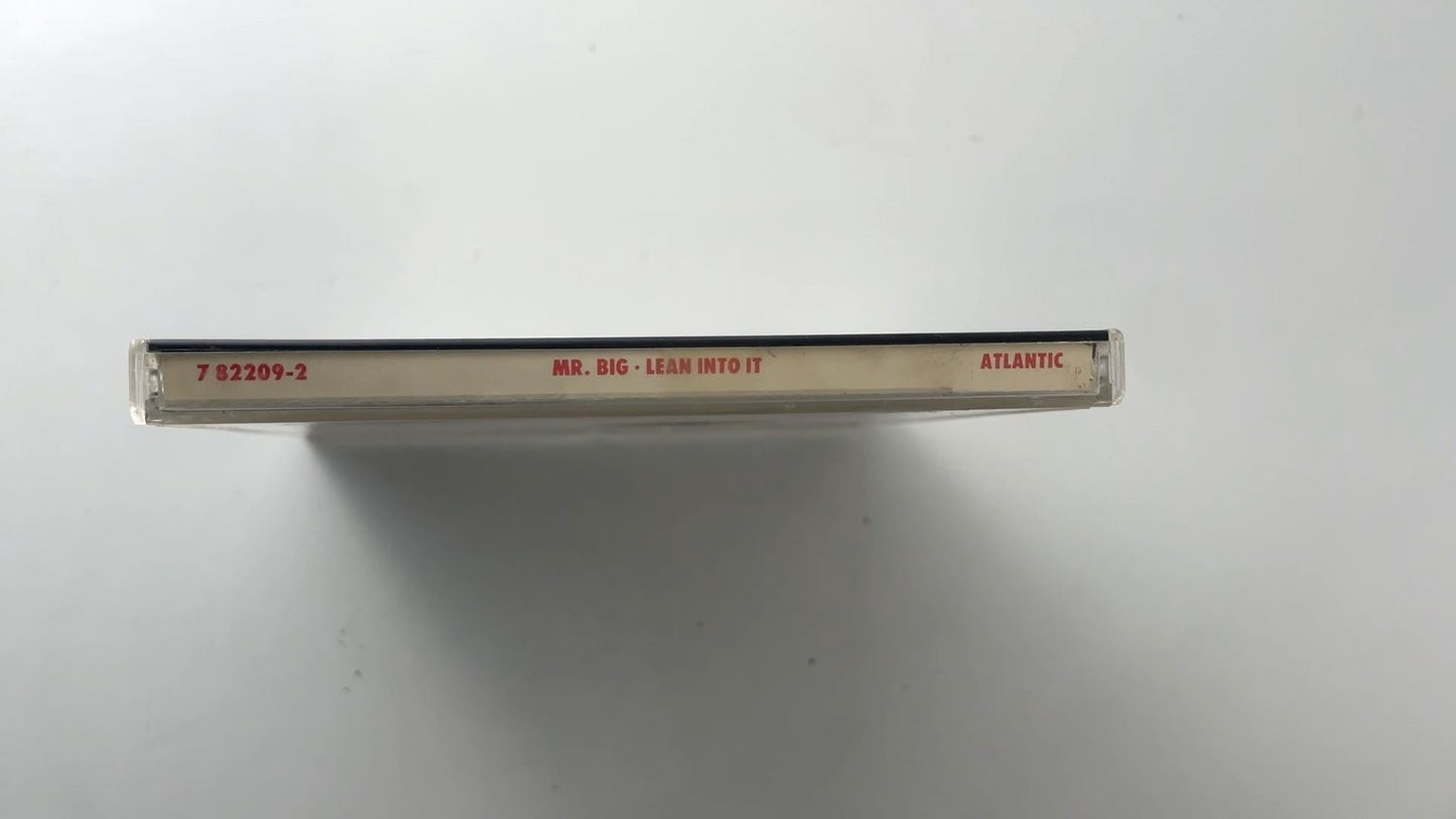 Mr. Big - Lean Into It CD 1991 Atlantic Rock Hard Rock