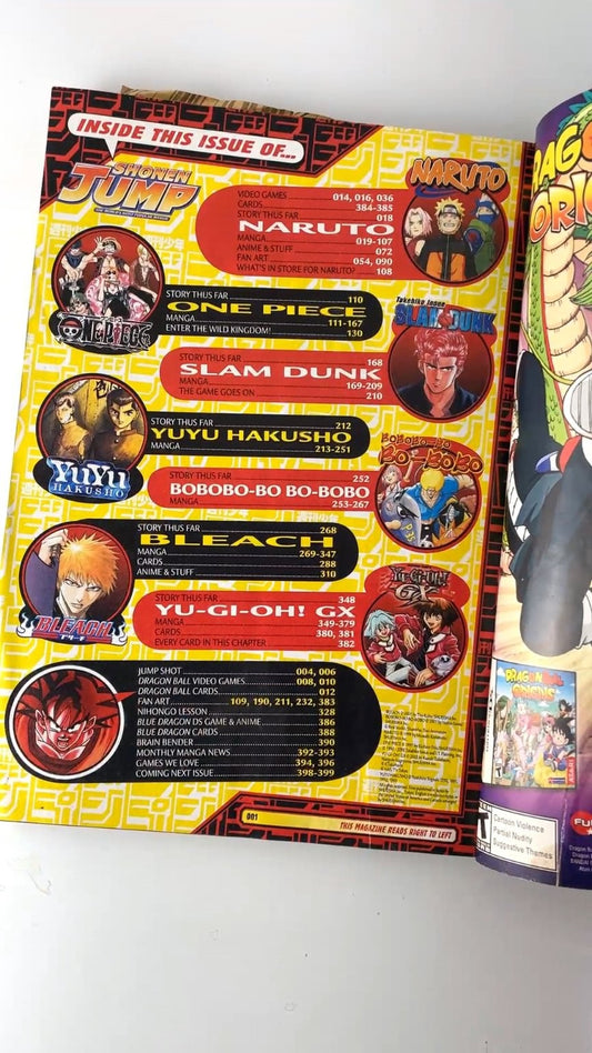 Shonen Jump February 2009 Volume 2 Manga Anime NARUTO CARD INCLUDED