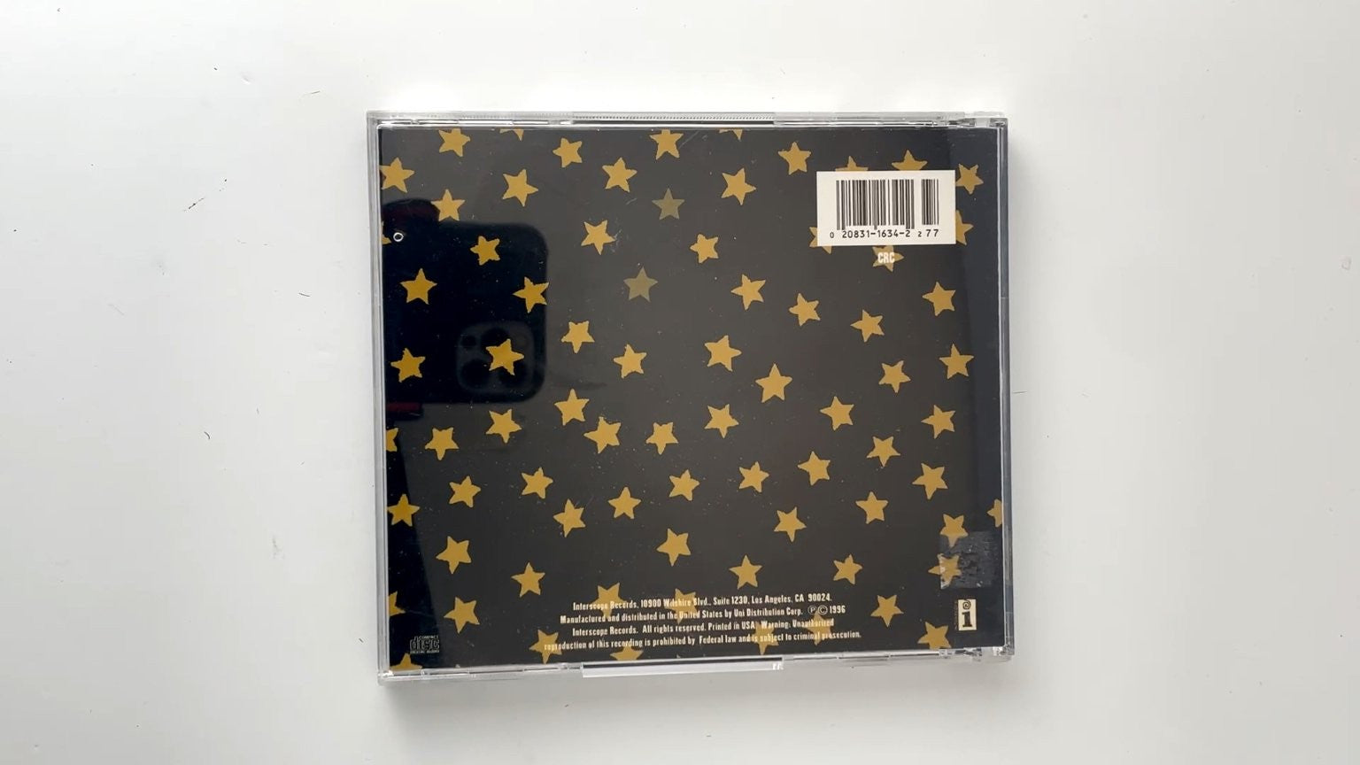 The Wallflowers - Bringing Down The Horse CD 1996 Rock Alternative Interscope