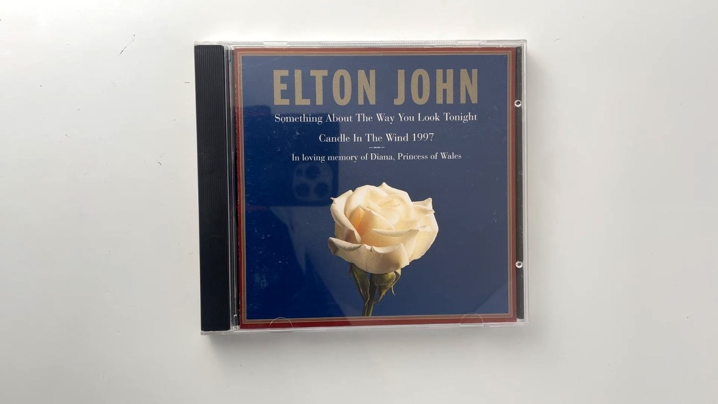 Elton John - Something About The Way You Look Tonight CD 1997 Rocket Pop