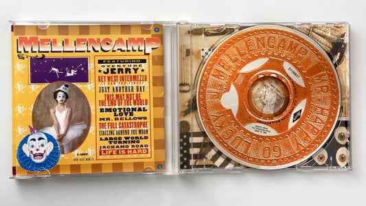 John Mellencamp - Mr. Happy Go Lucky CD 1996 Rock Mercury Label